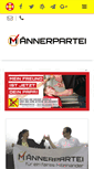 Mobile Screenshot of maennerpartei.at